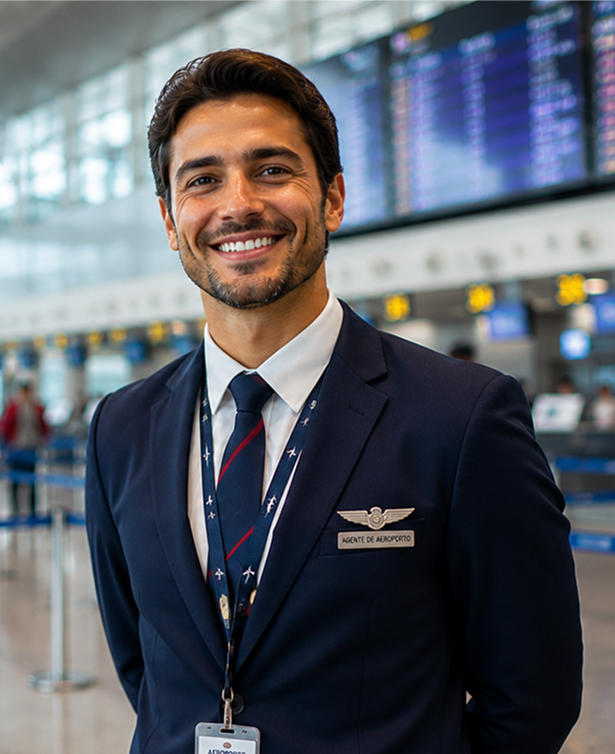 Curso Semipresencial de Agente de Aeroporto