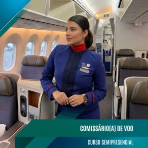 Comissário(a) de Voo - SEMIPRESENCIAL
