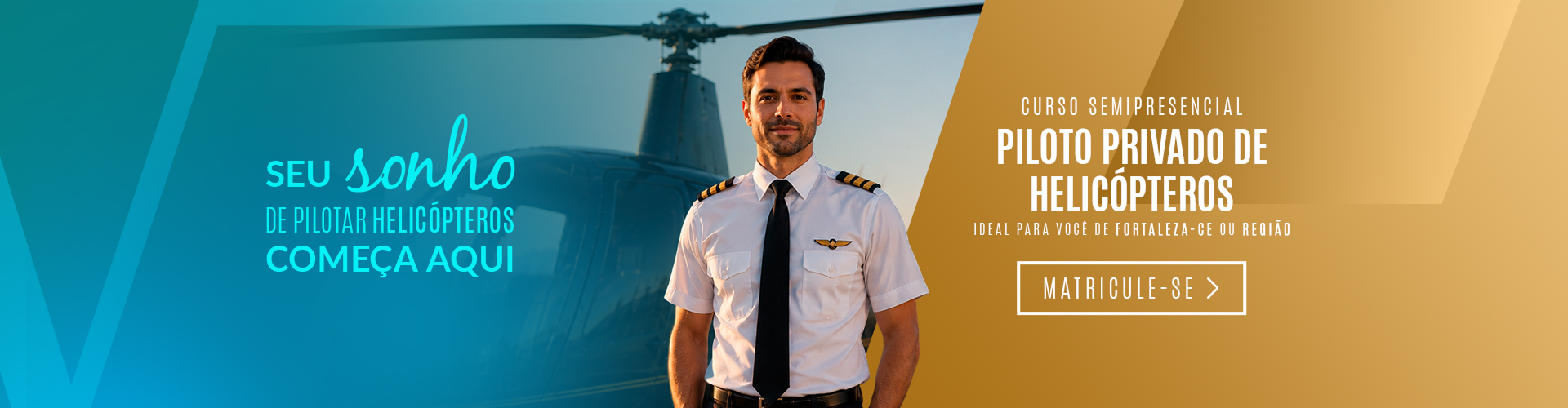 Semipresencial piloto privado de helicópteros