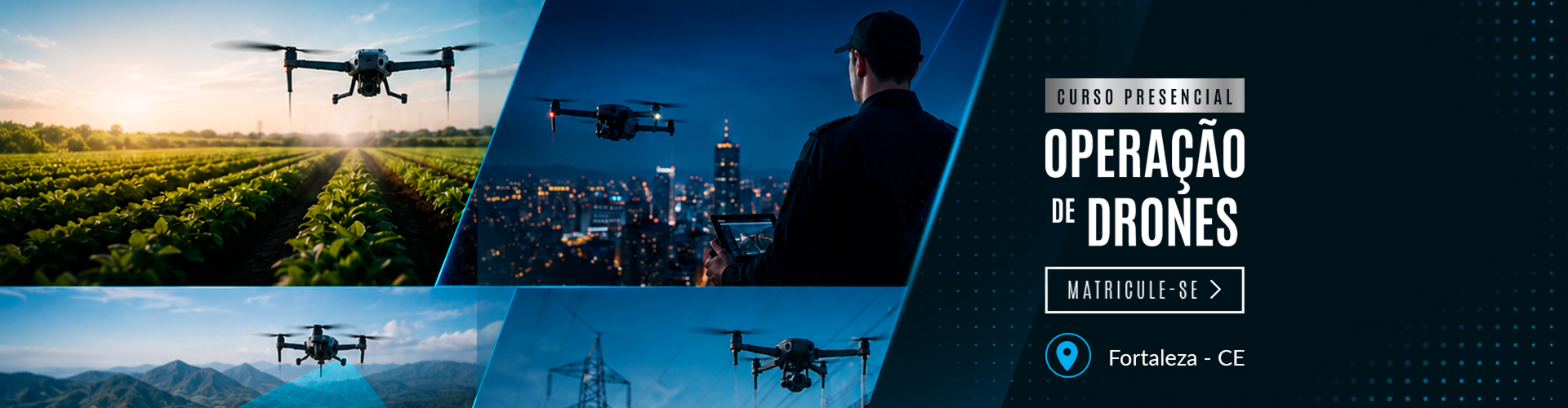 Opração de drones