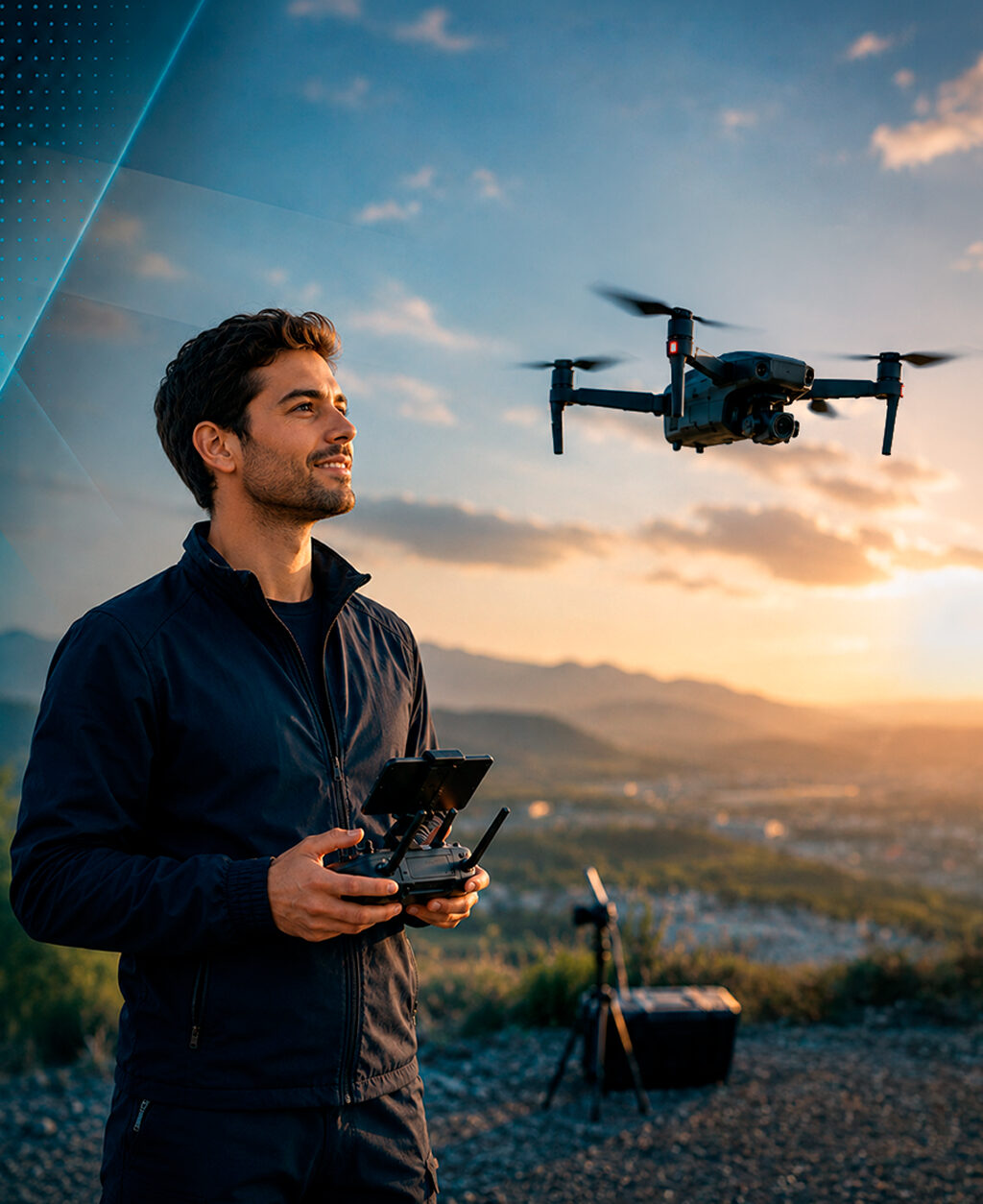Opração de drones